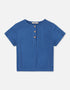 CHA CHA SS SHIRT - BLUE LOLITE