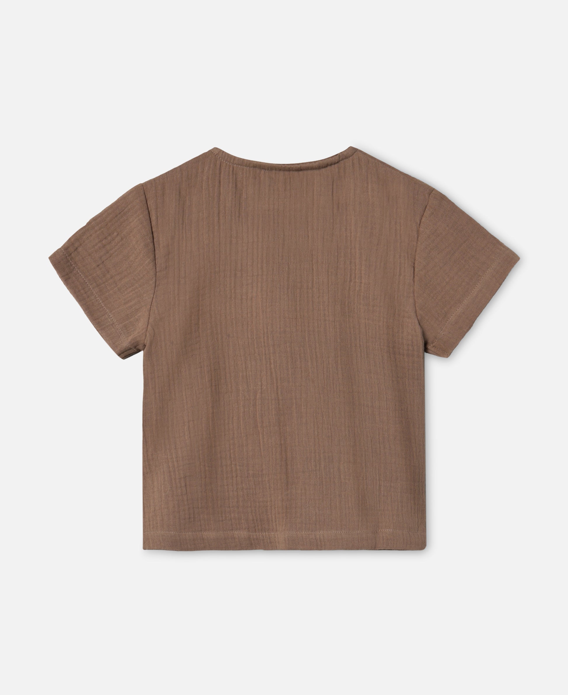 FLIINK CHA CHA SS SHIRT BLOUSE PINE BARK