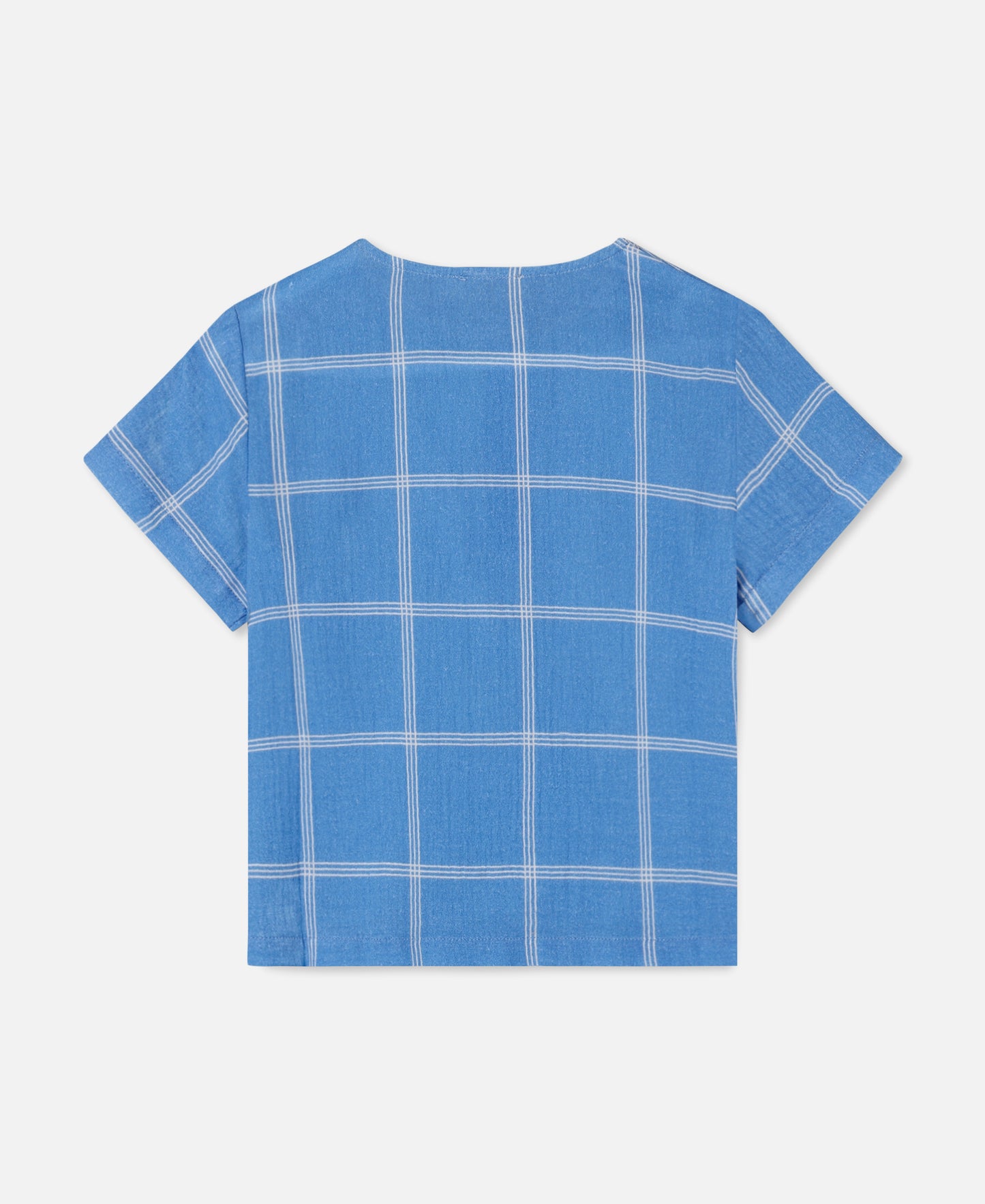 FLIINK CHA CHA SS T-SHIRT T-SHIRT MARINA CHECK