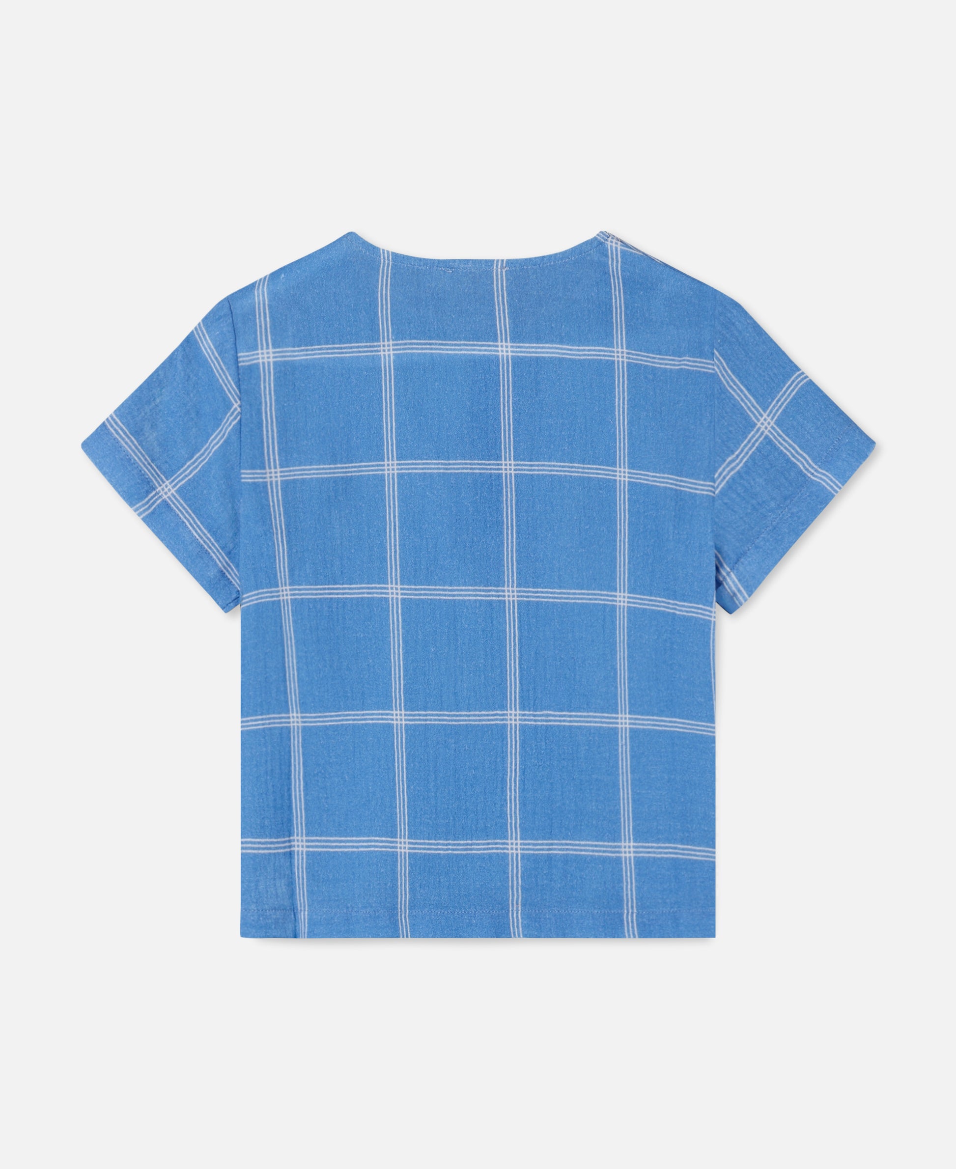 FLIINK CHA CHA SS T-SHIRT T-SHIRT MARINA CHECK