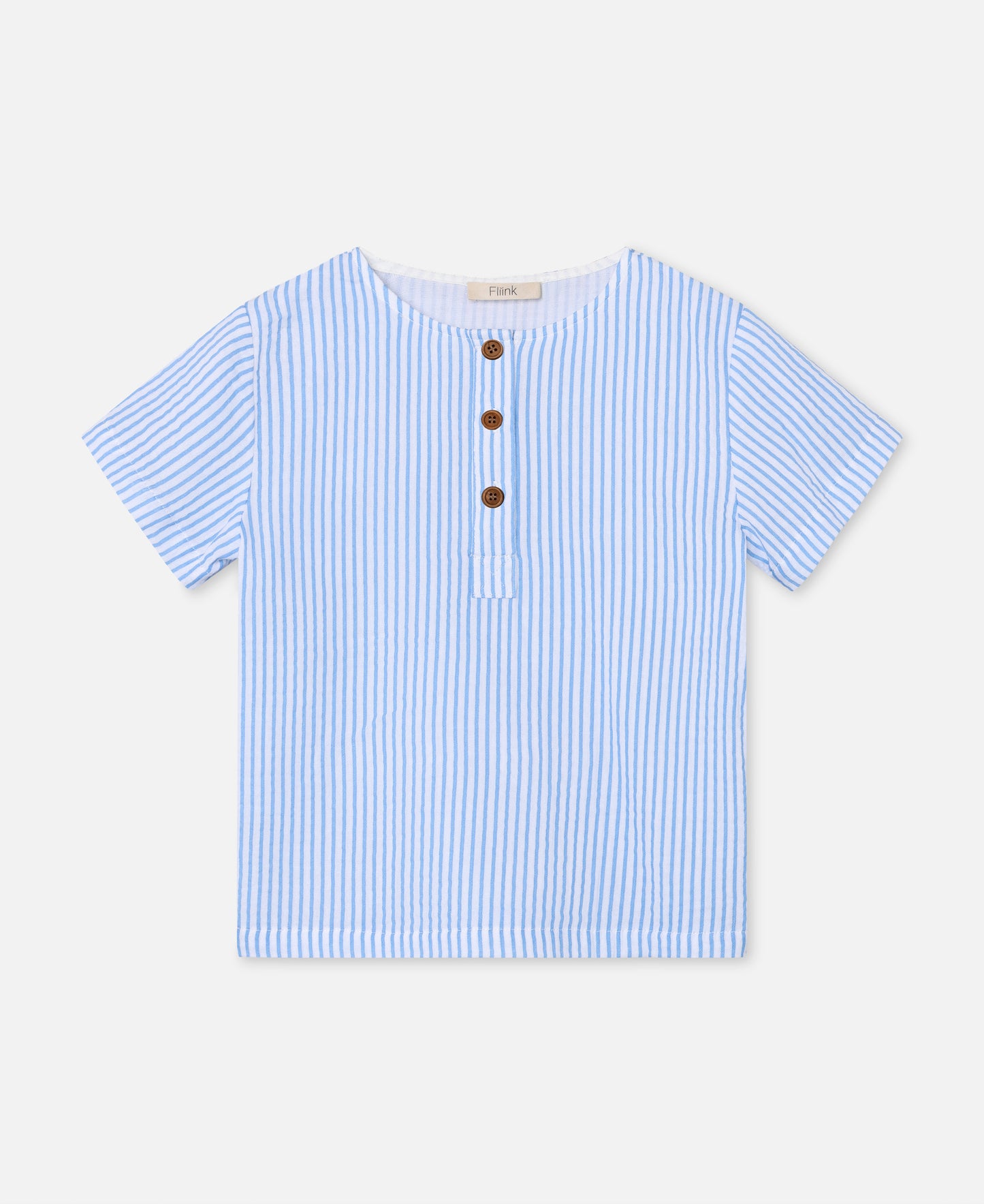 FLIINK CHA CHA SS T-SHIRT T-SHIRT MARINA STRIBED