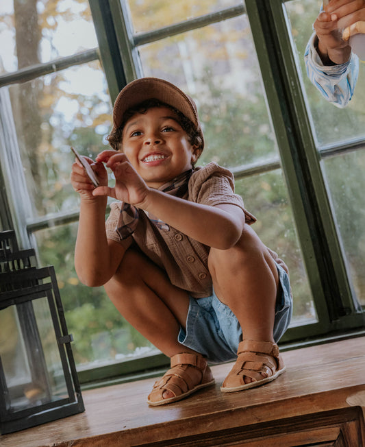 FLIINK CHA CHA SS T-SHIRT T-SHIRT PINE BARK