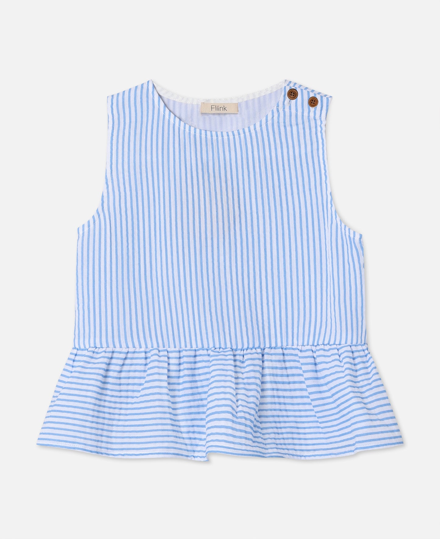 FLIINK CHA CHA TOP SINGLET MARINA STRIBED