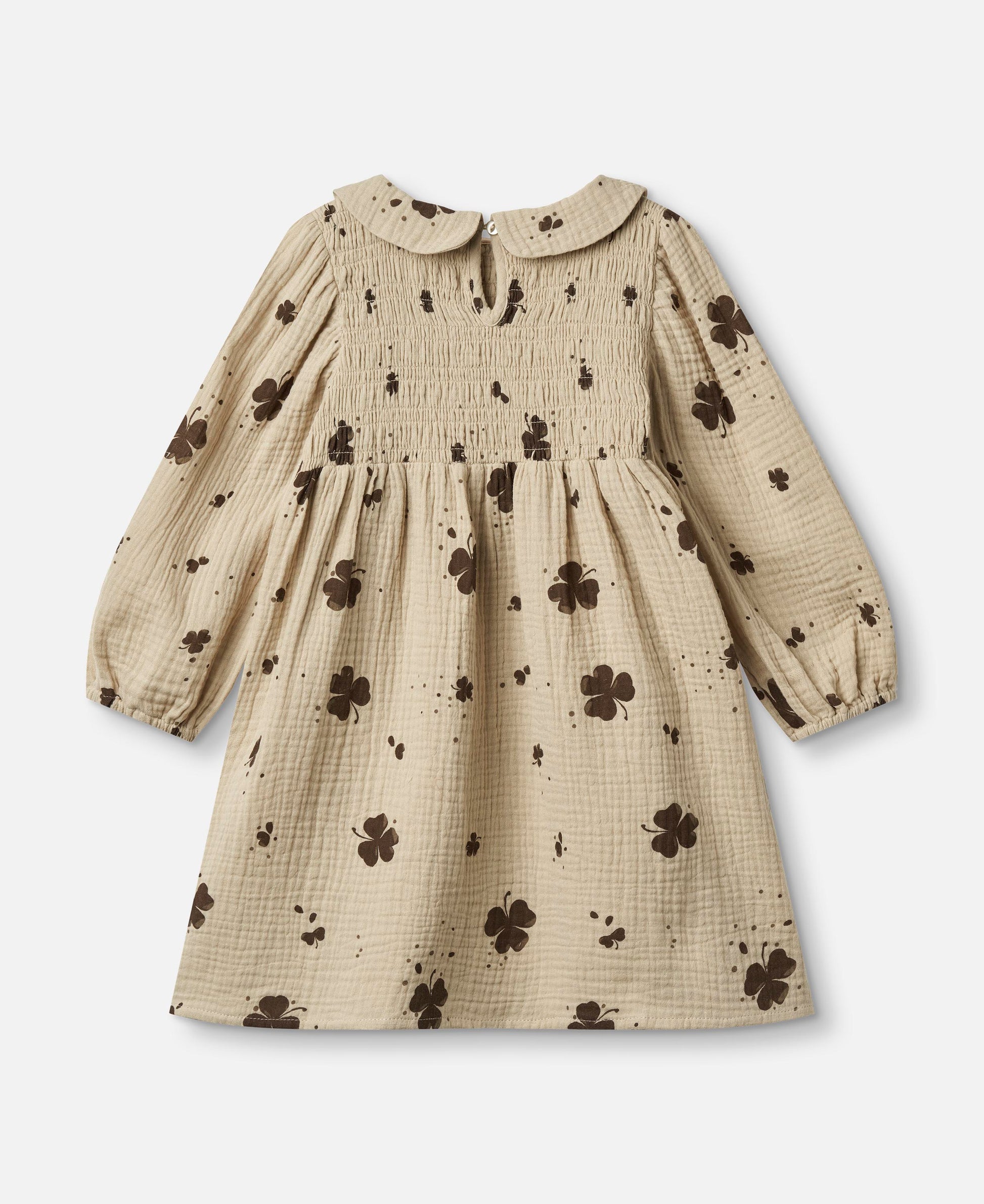 FLIINK CLOVER DRESS DRESS HUMUS/CARAFE AOP