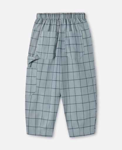 FLIINK CODY CHECK PANT PANT SLATE
