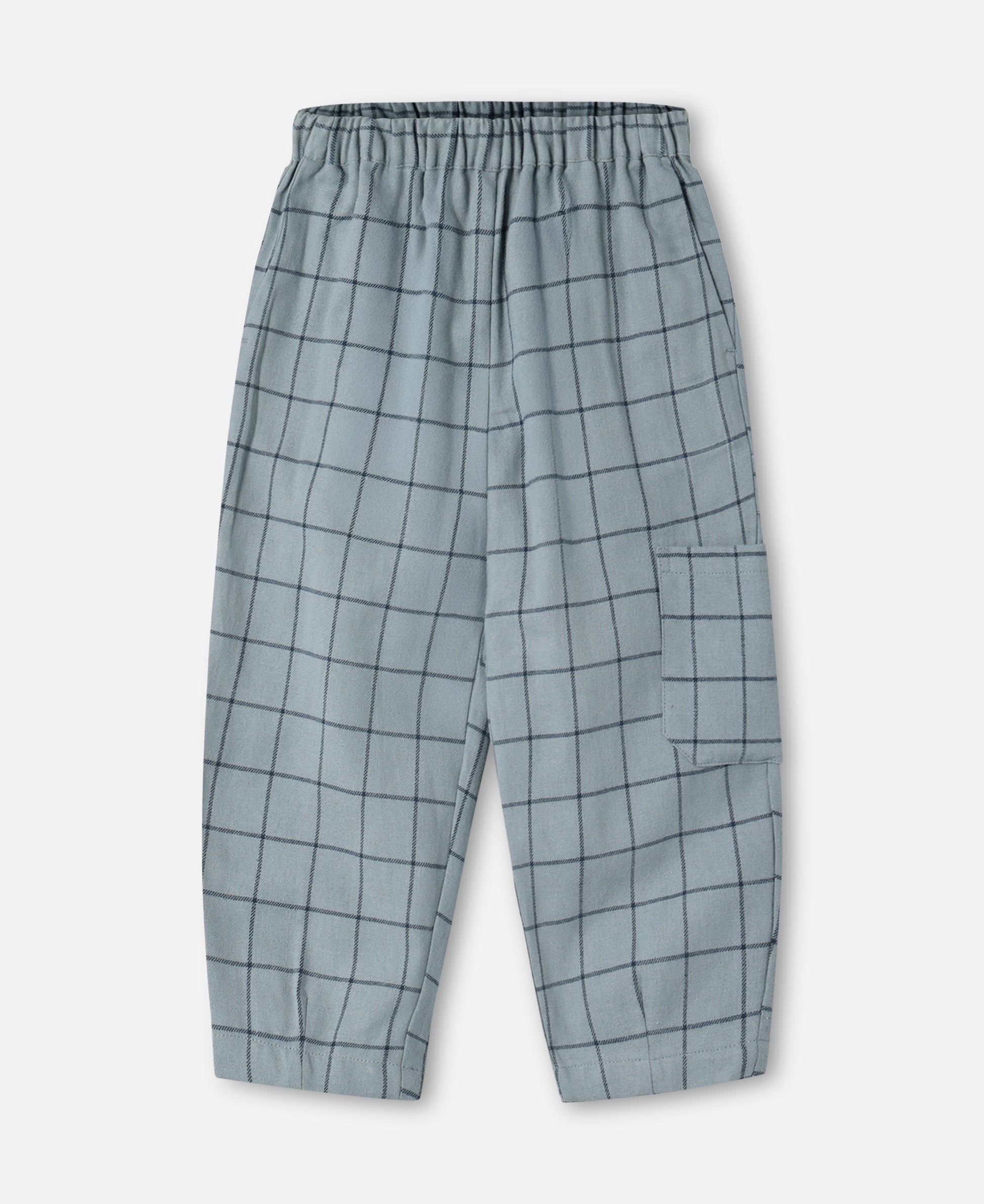 FLIINK CODY CHECK PANT PANT SLATE