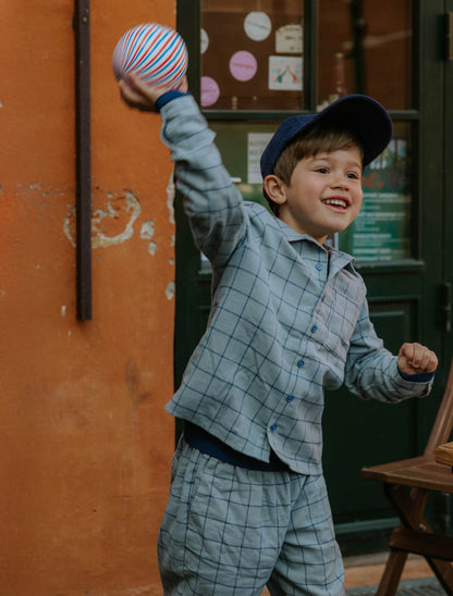 FLIINK CODY CHECK SHIRT SHIRT SLATE