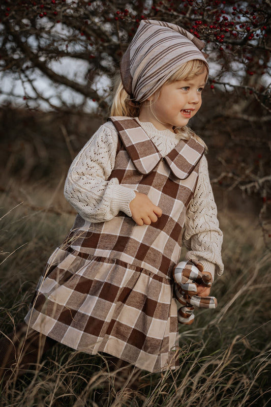 FLIINK CODY SPENCERDRESS DRESS HUMUS CHECK