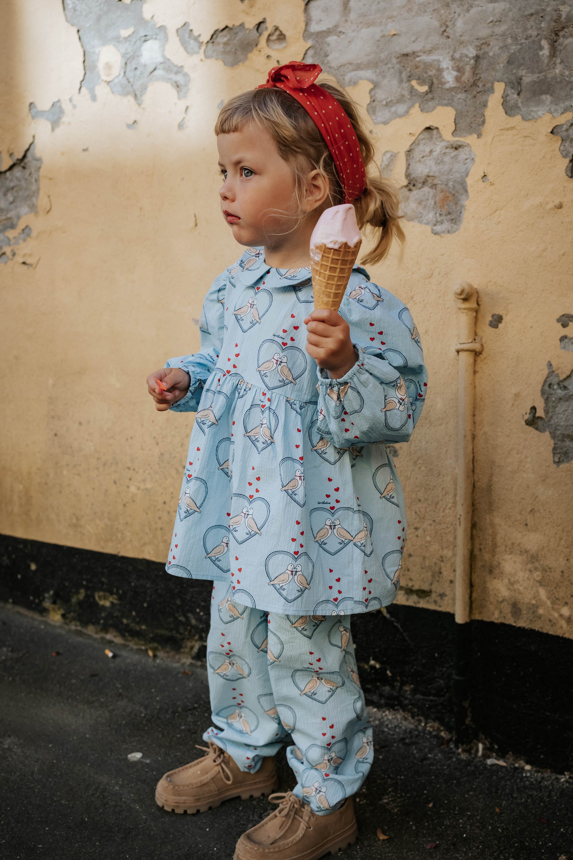 FLIINK COLOMBE PANT PANT DREAM BLUE AOP