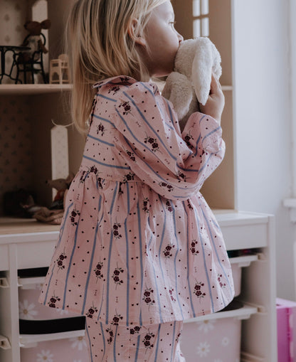 FLIINK COLOMBE TUNIC TUNIC CHALK PINK AOP