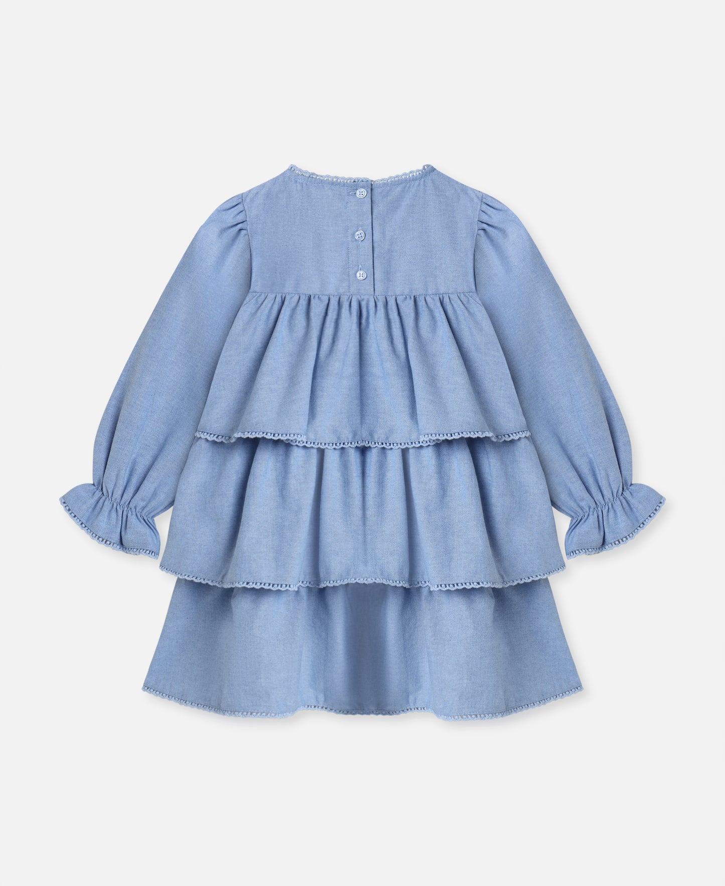 FLIINK CONNIE RUFFLE DRESS DRESS MARINA