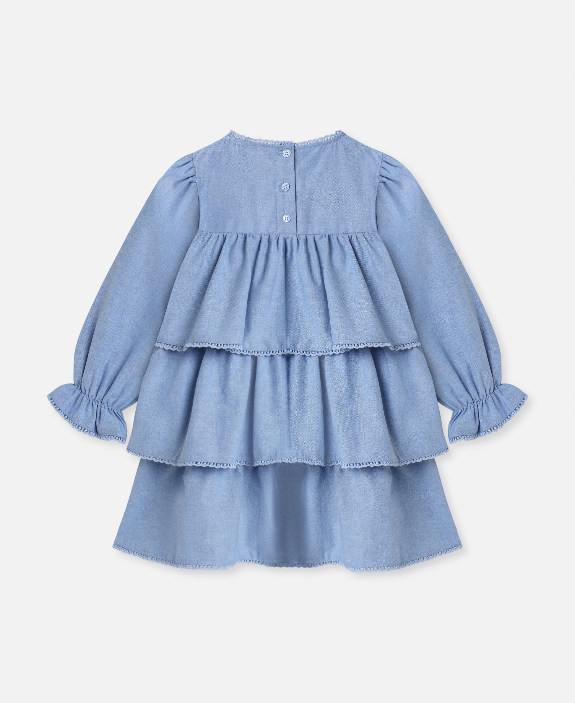 FLIINK CONNIE RUFFLE DRESS DRESS MARINA