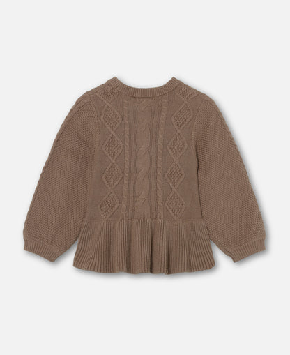 FLIINK COTTIE TUNIC TUNIC PINE BARK
