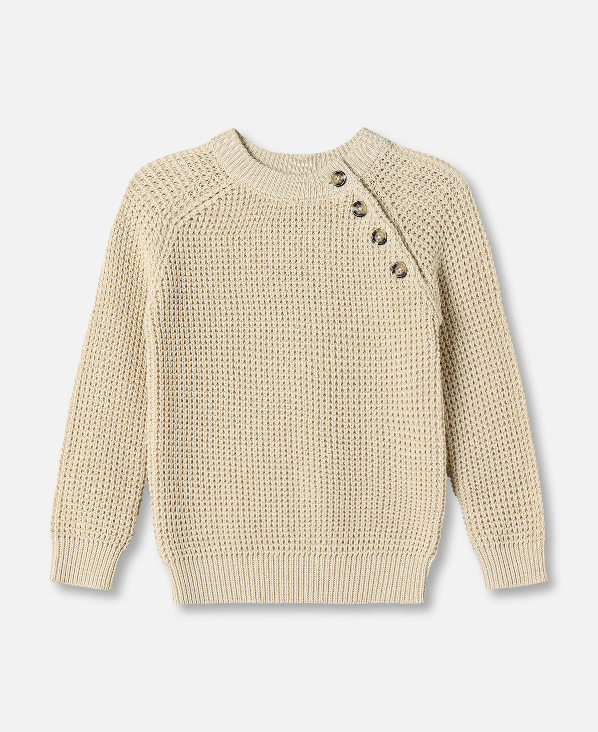 FLIINK COTTI PULLOVER PULLOVER SANDSHELL