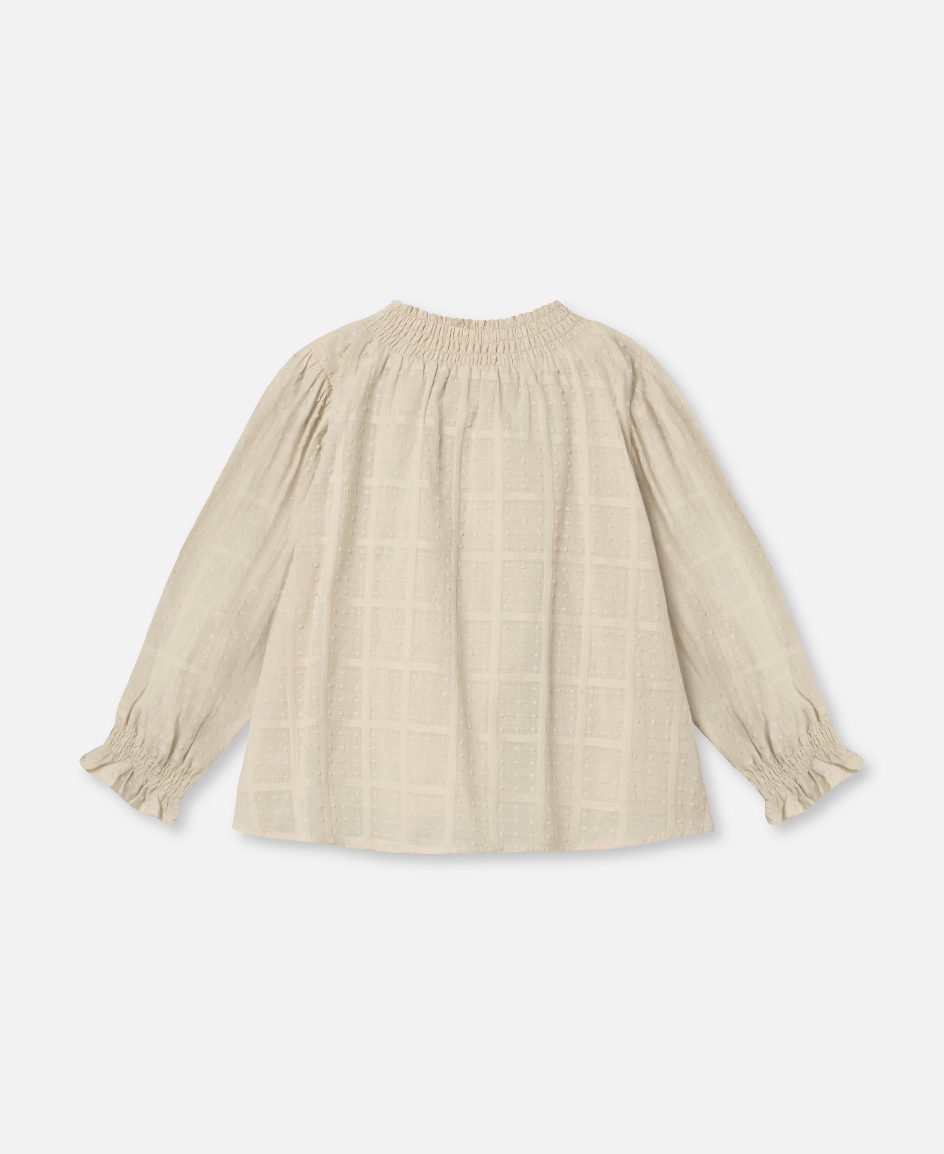 FLIINK DARLI LS BLOUSE BLOUSE SANDSHELL
