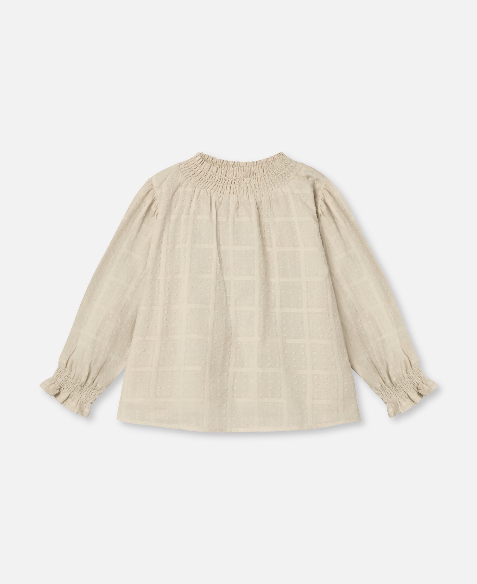 FLIINK DARLI LS BLOUSE BLOUSE SANDSHELL