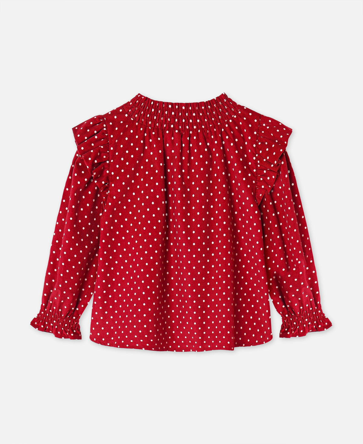 FLIINK DOLLY DOT BLOUSE BLOUSE RED BUD DOT