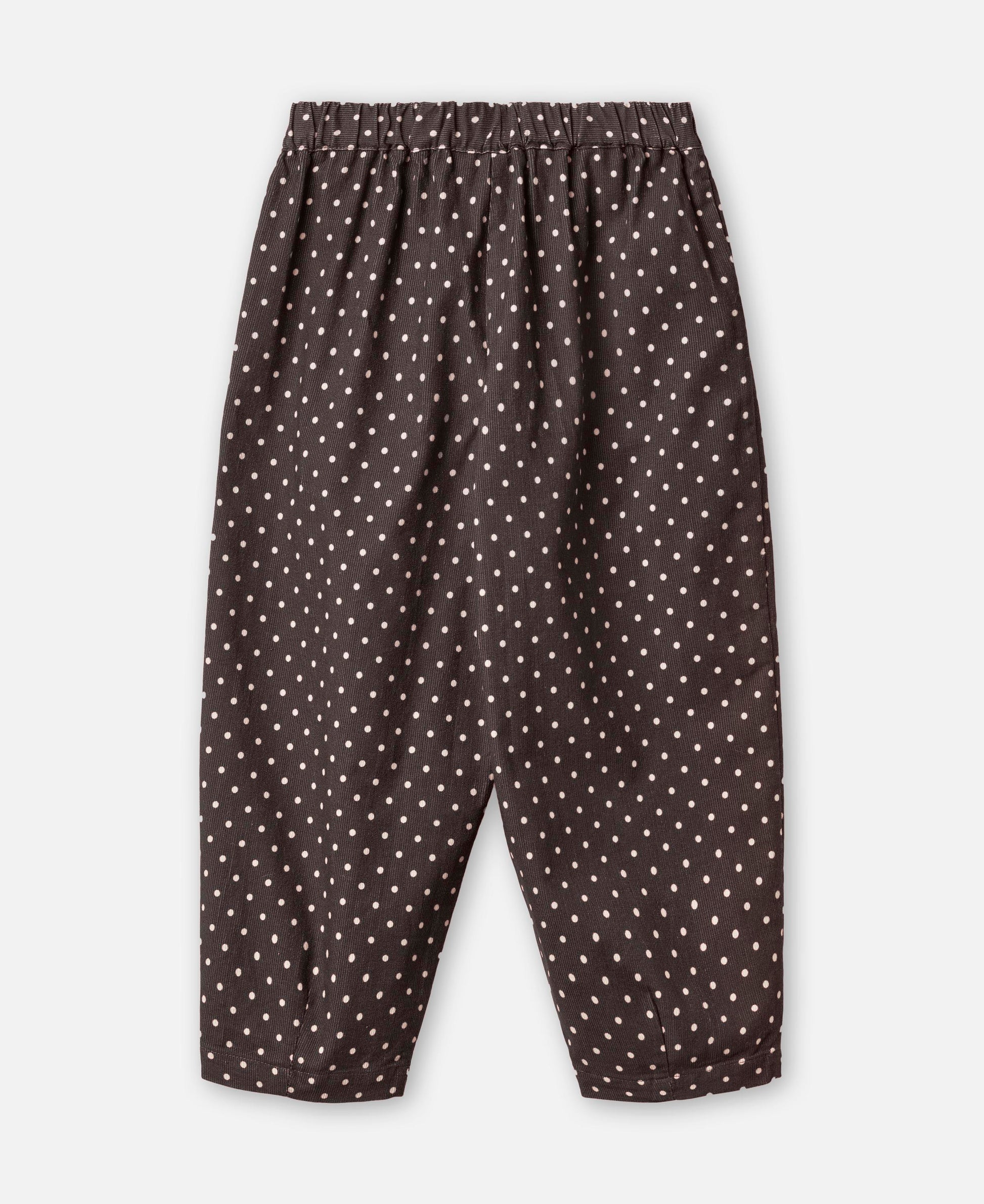 FLIINK DOLLY DOT PANT PANT COFFEE BEAN DOT