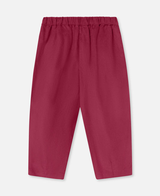 FLIINK DOLLY RUFFLE PANT PANT RED BUD