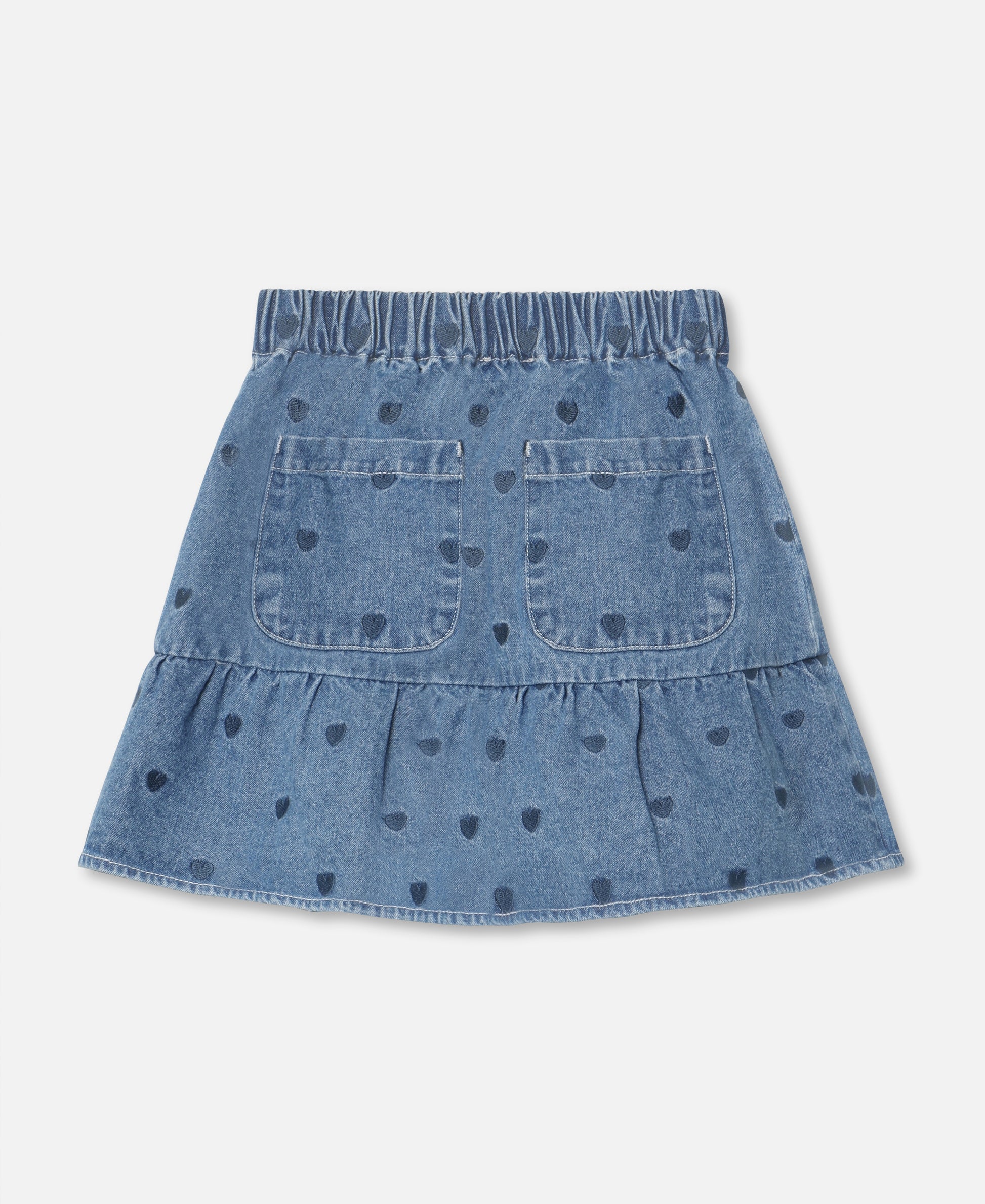 FLIINK DONNA DENIM SKIRT SKIRT LIGHT DENIM BLUE