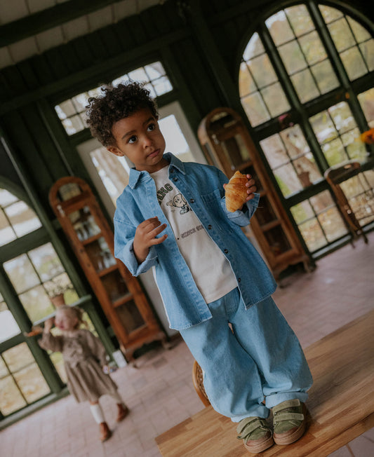 FLIINK DONNY PANT PANT MEDIUM DENIM BLUE