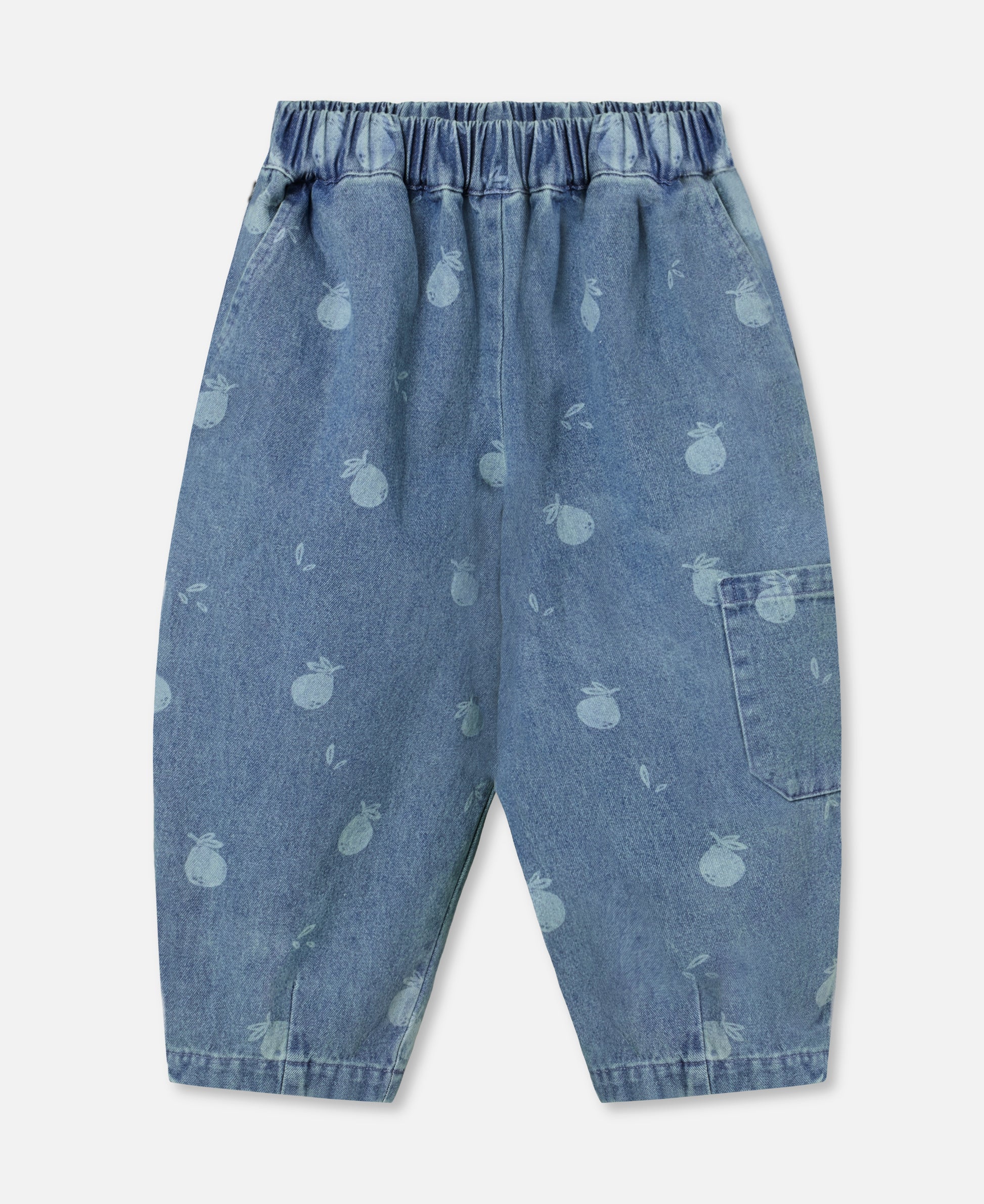 FLIINK DON DENIM DUNA CARGO PANT PANT MEDIUM BLUE AOP