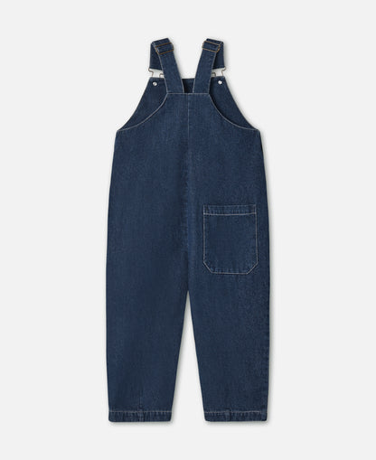 FLIINK DON DENIM OVERALL OVERALL DARK DENIM BLUE