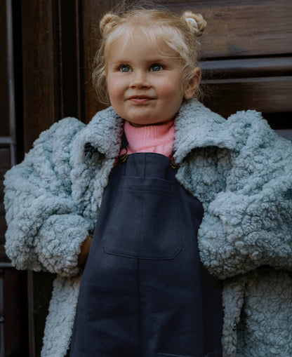 FLIINK DON DENIM OVERALL OVERALL DARK DENIM BLUE