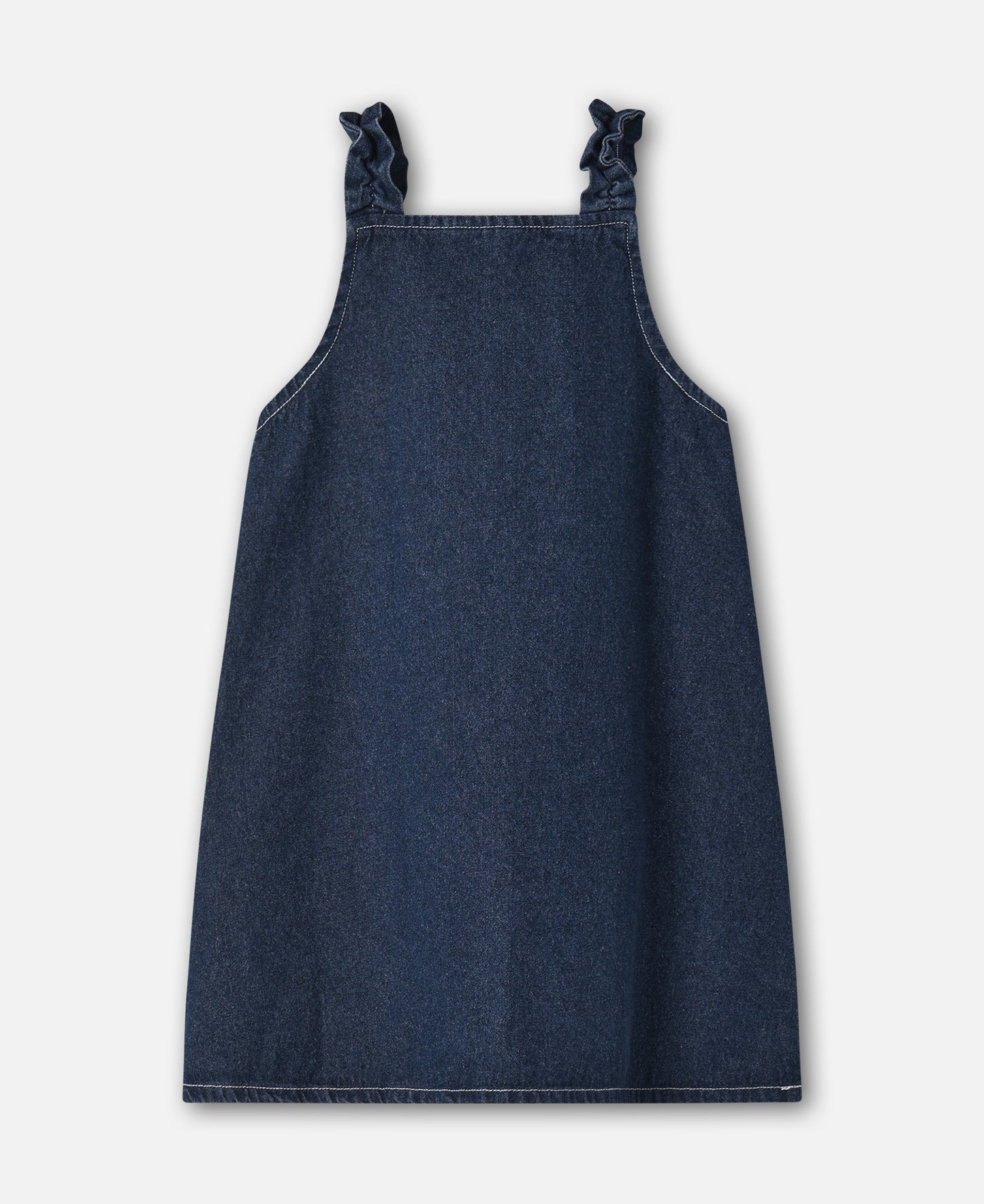 FLIINK DON DENIM OVERALLDRESS DRESS DARK DENIM BLUE