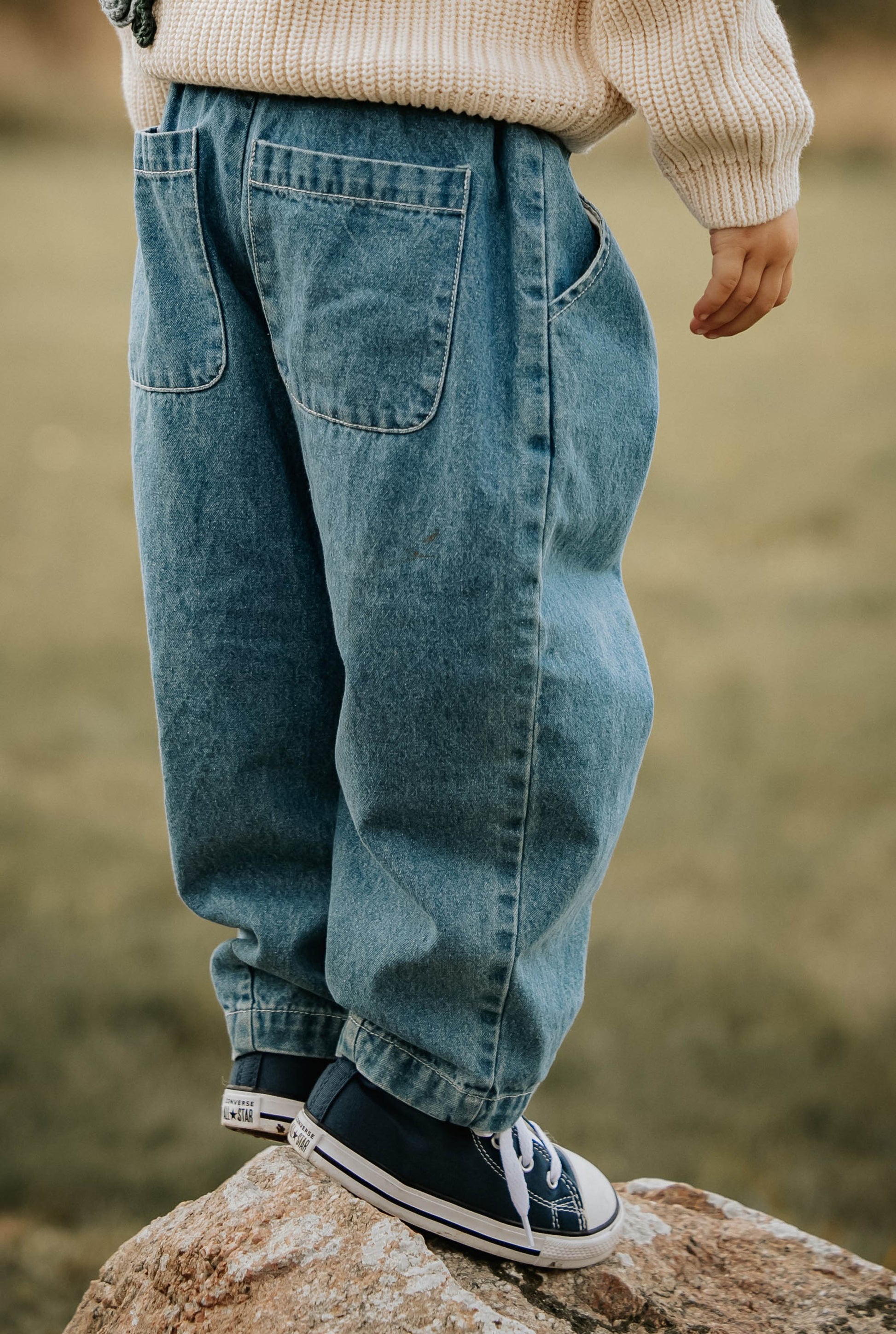 FLIINK DON DENIM PANT PANT MEDIUM DENIM BLUE