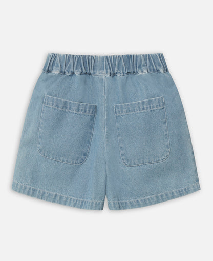 FLIINK DON DENIM SHORTS SHORTS LIGHT DENIM BLUE