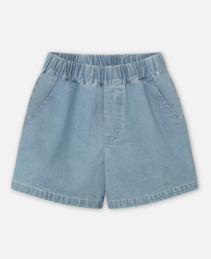 FLIINK DON DENIM SHORTS SHORTS LIGHT DENIM BLUE