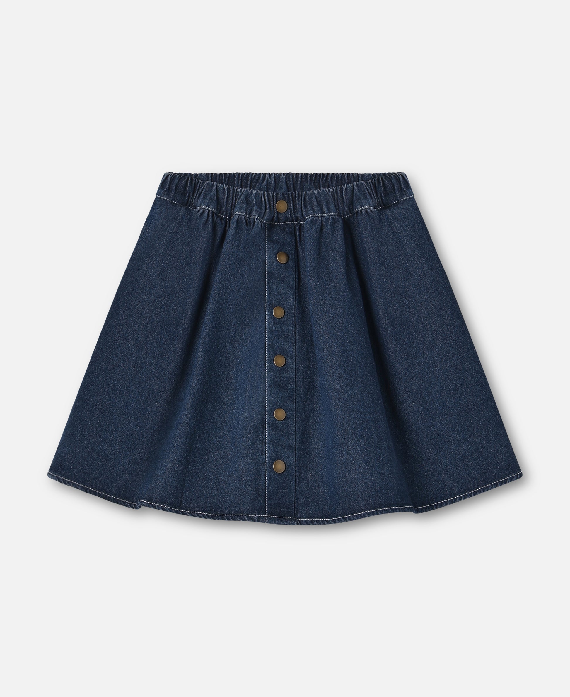 FLIINK DON DENIM SKIRT SKIRT DARK DENIM BLUE