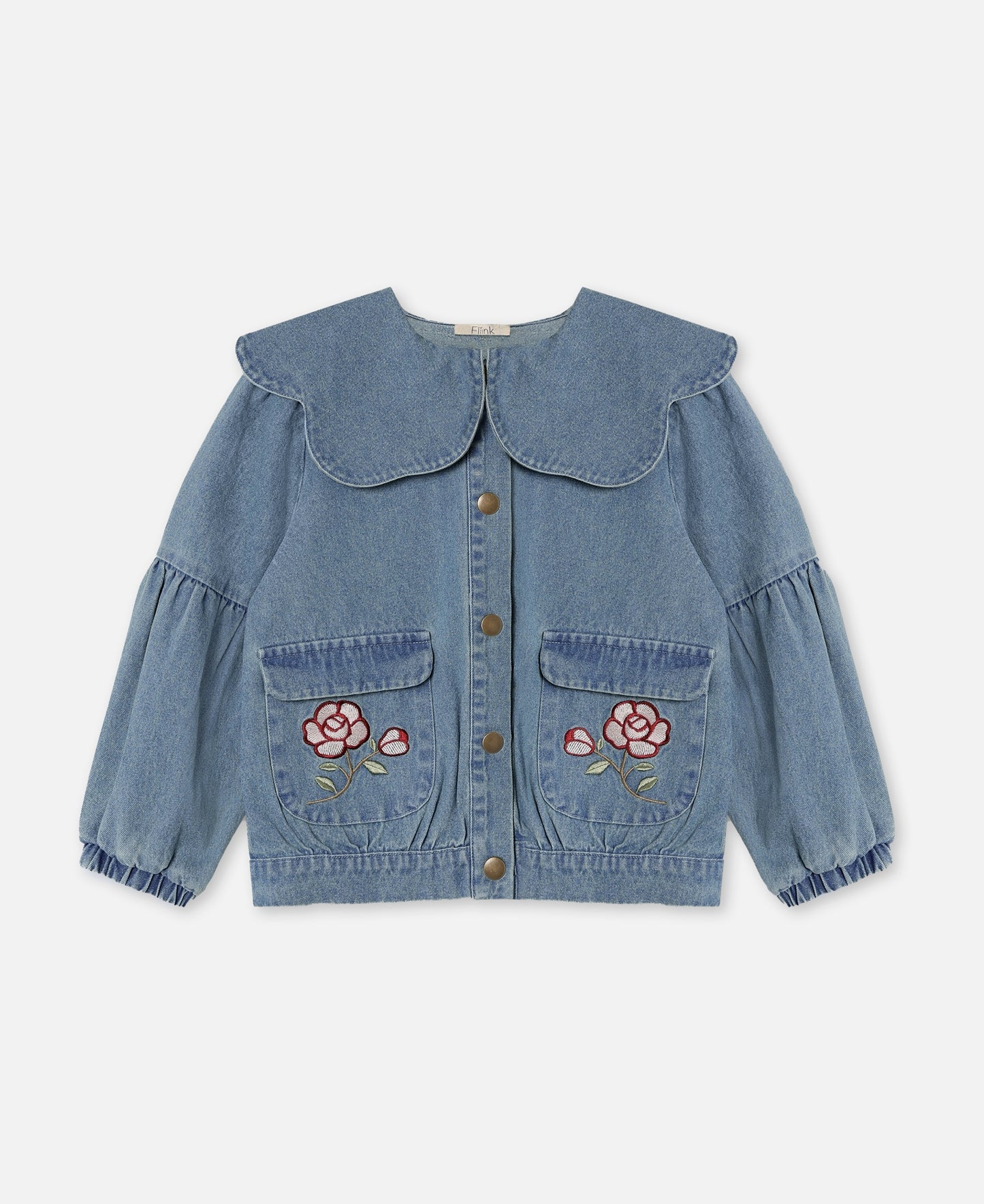 FLIINK DON ROSE BOMBERJACKET JACKET MEDIUM DENIM BLUE