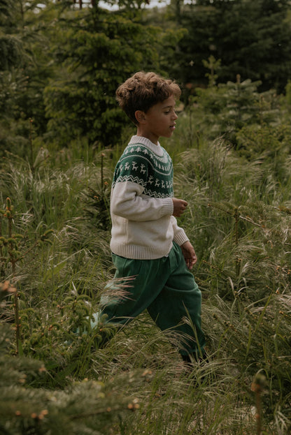 FLIINK DUNA PANT PANT HUNTER GREEN