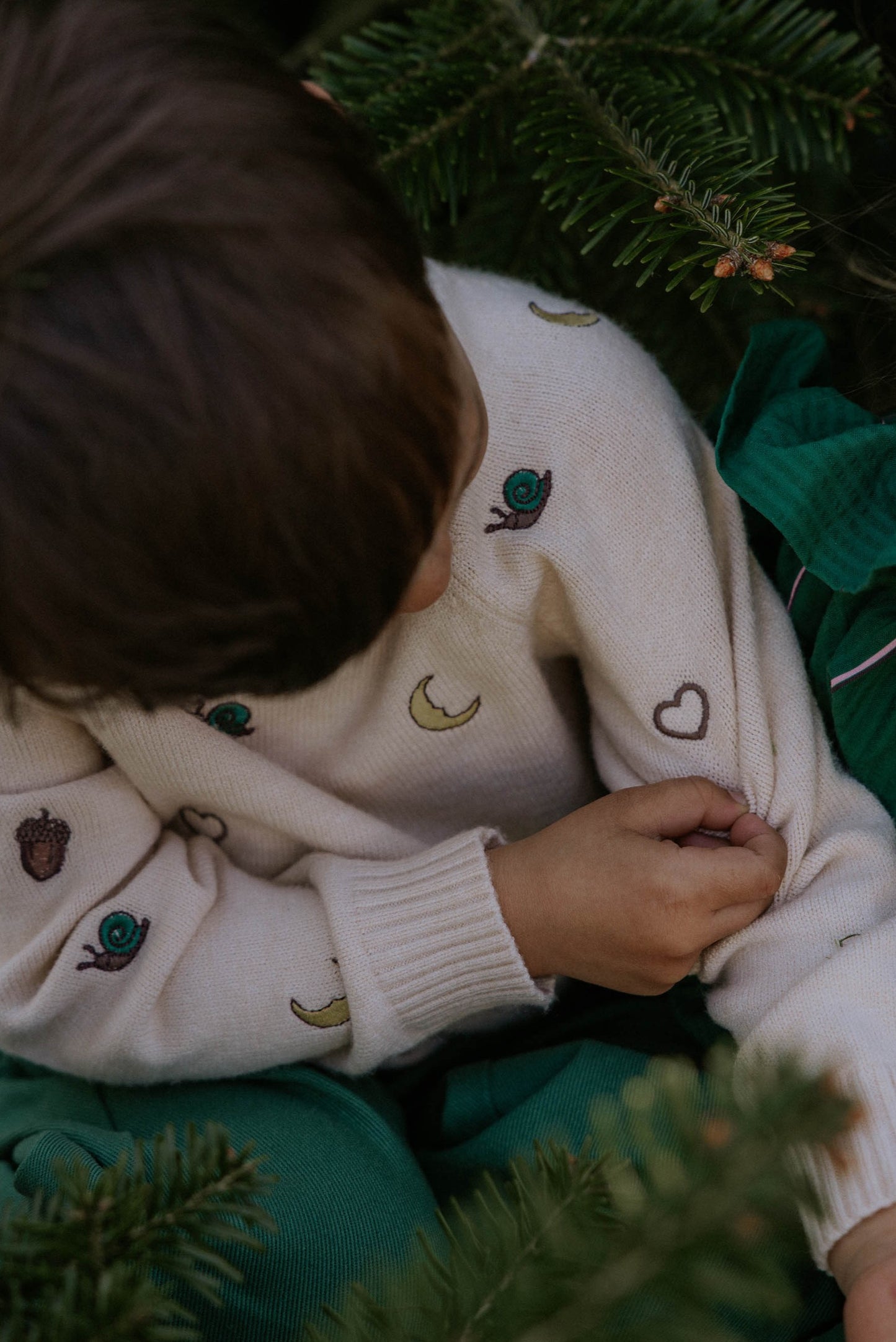 FLIINK DUNA PANT PANT HUNTER GREEN