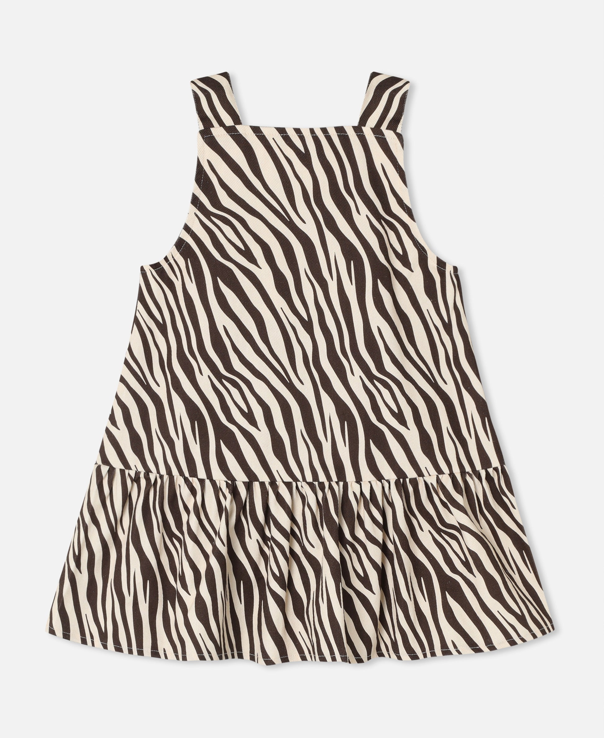 FLIINK DUNA ZEBRA SPENCER DRESS DRESS ZEBRA AOP