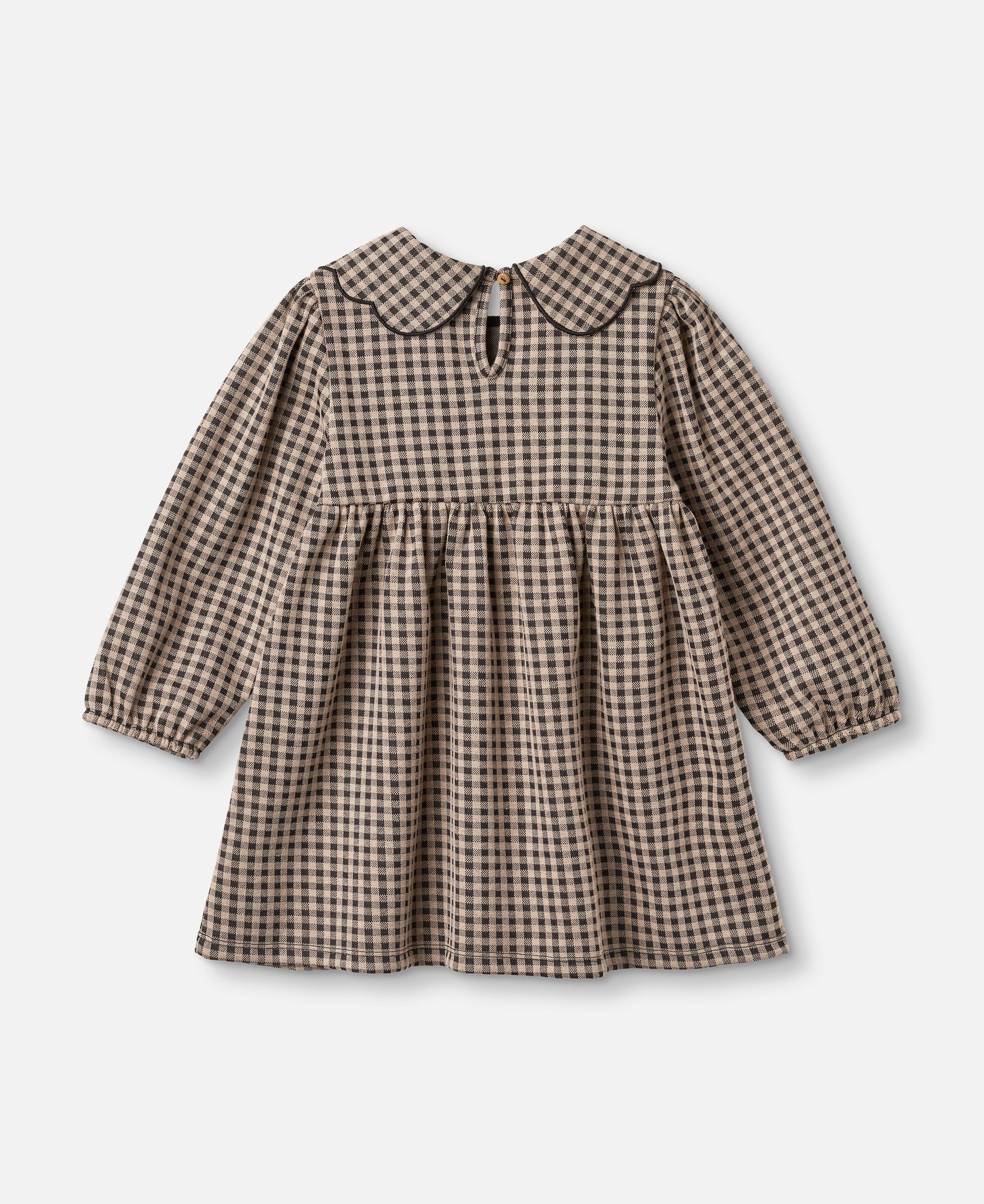 FLIINK ELLA LS DRESS DRESS SANDSHELL/CARAFE
