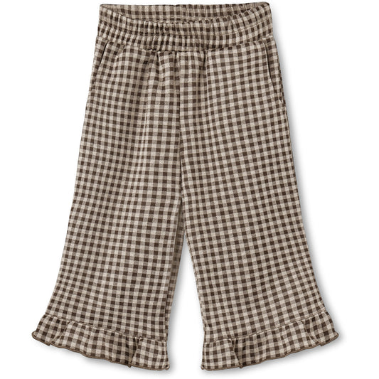 FLIINK ELLA PANT PANT SANDSHELL / COFFEE BEAN