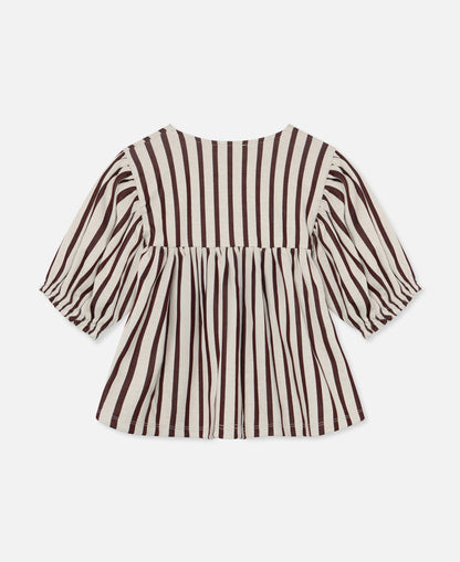 FLIINK ELLY 3-4 BLOUSE BLOUSE SANDSHELL STRIPE