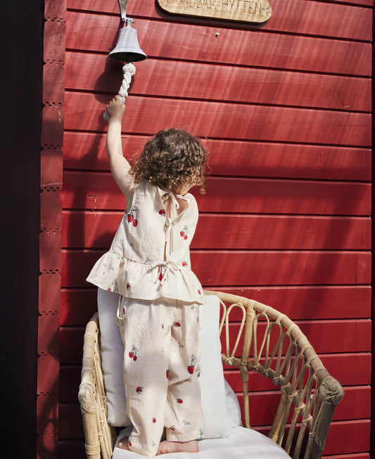 FLIINK ELMA PANT PANT SANDSHELL AOP