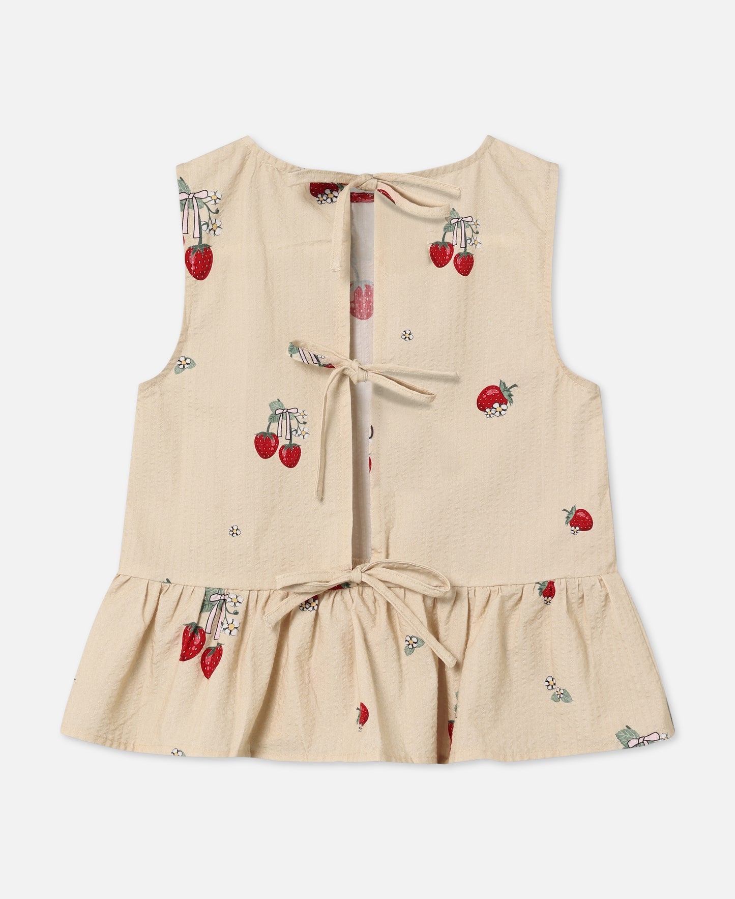 FLIINK ELMA SL TOP SINGLET SANDSHELL AOP