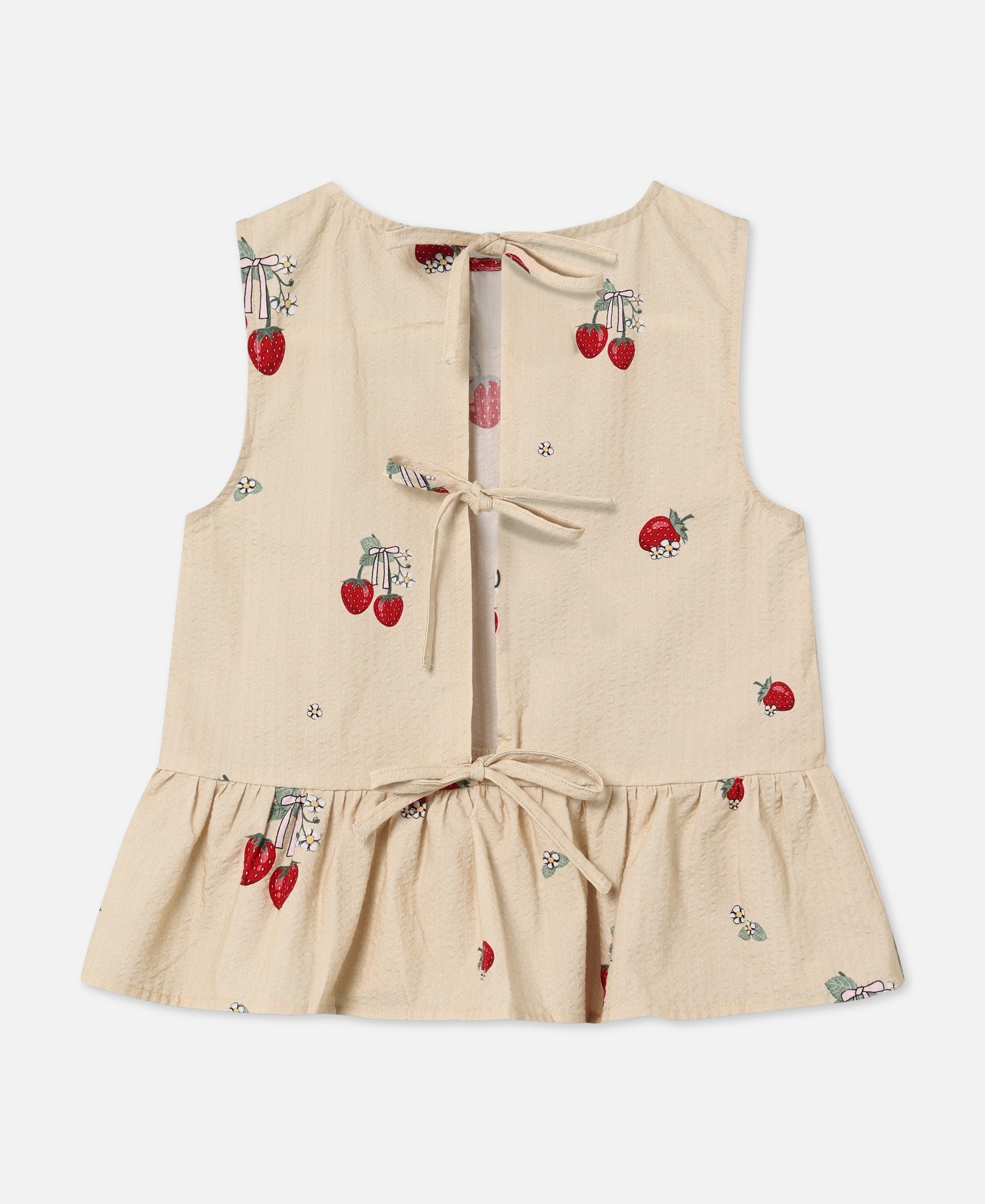 FLIINK ELMA SL TOP SINGLET SANDSHELL AOP