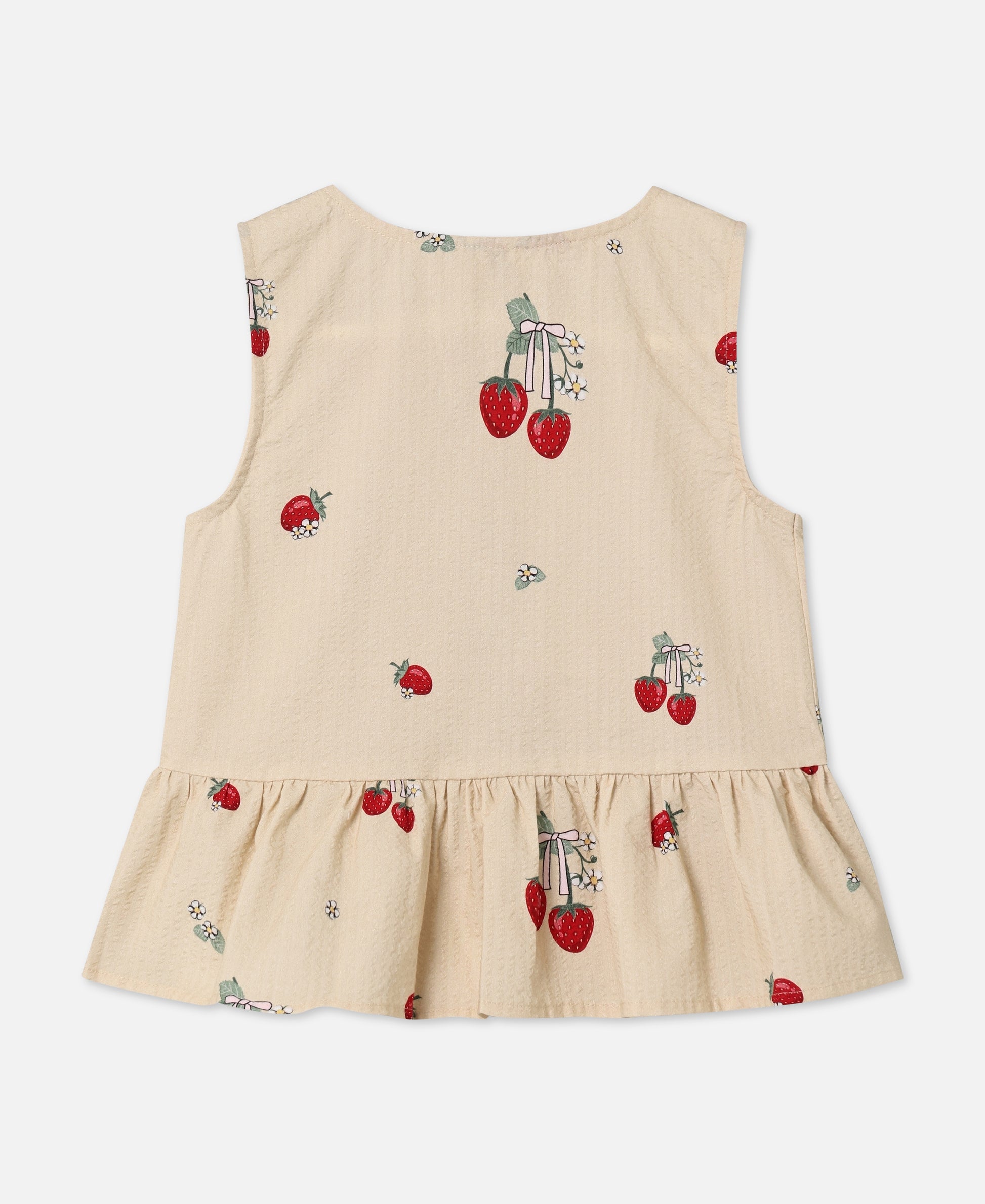 FLIINK ELMA SL TOP SINGLET SANDSHELL AOP