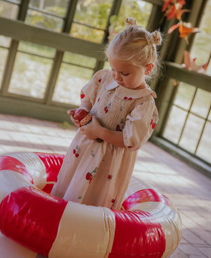 FLIINK ELMA SS DRESS DRESS SANDSHELL AOP