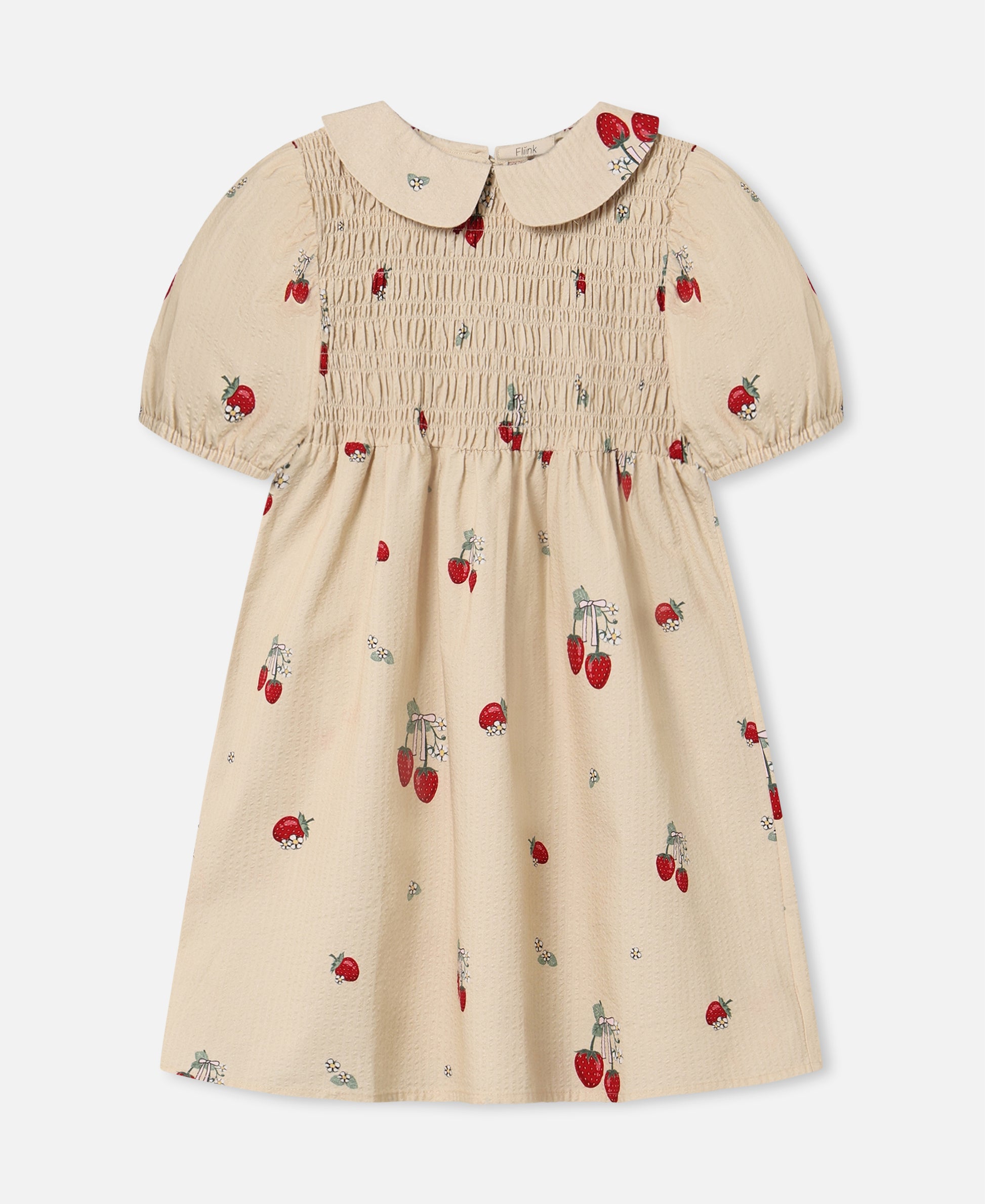 FLIINK ELMA SS DRESS DRESS SANDSHELL AOP