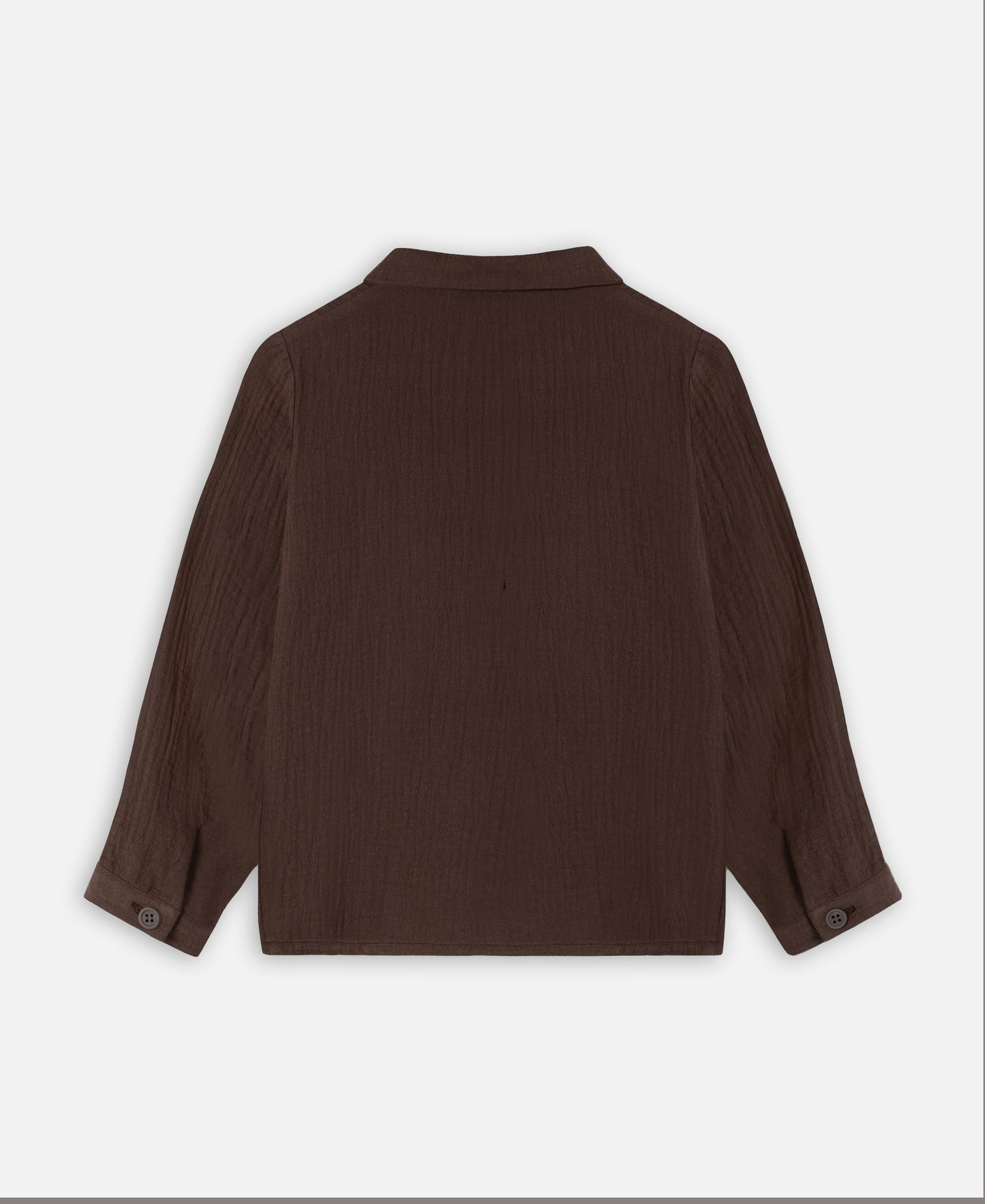 FLIINK ELMO LS SHIRT SHIRT COFFEE BEAN