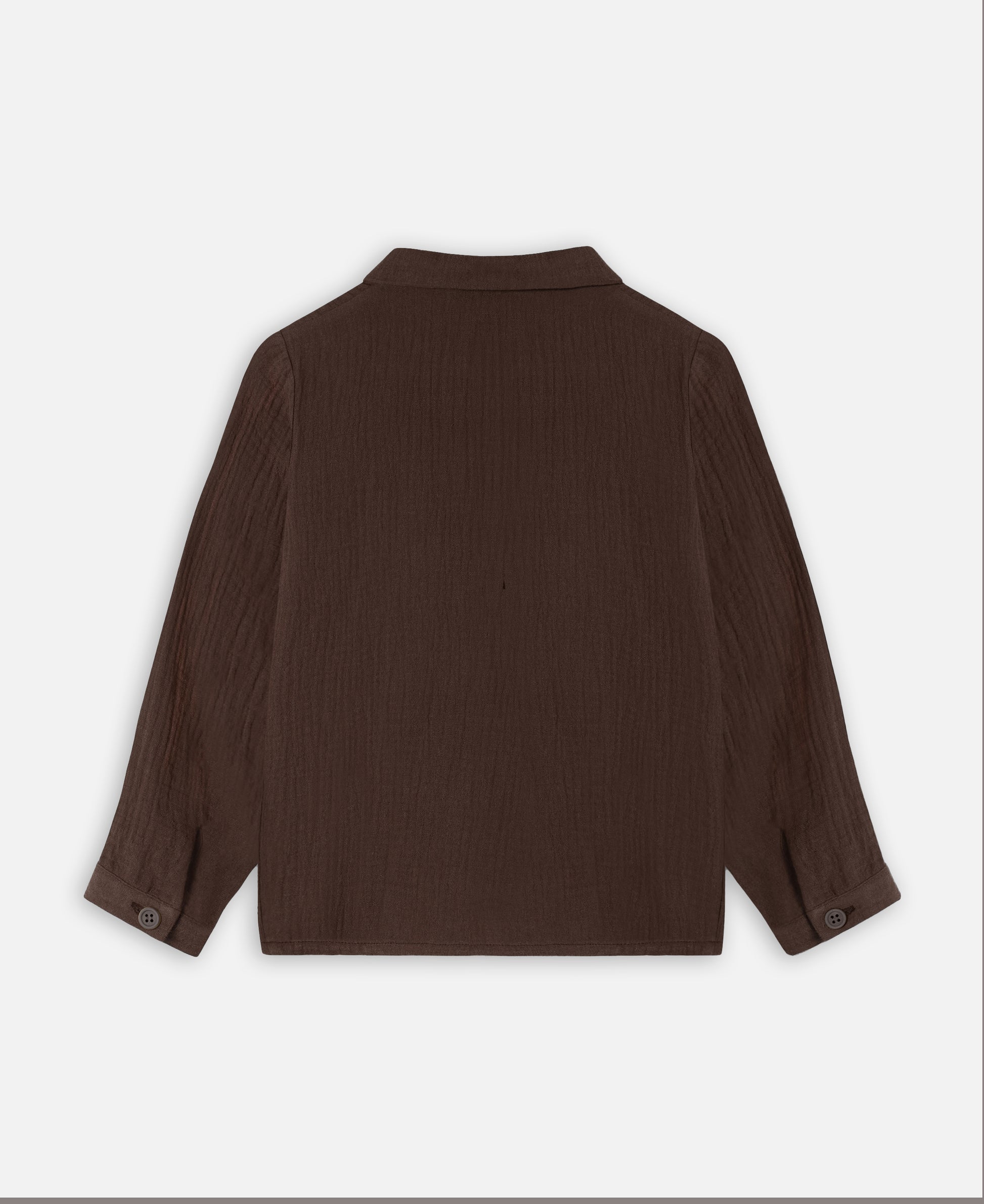 FLIINK ELMO LS SHIRT SHIRT COFFEE BEAN