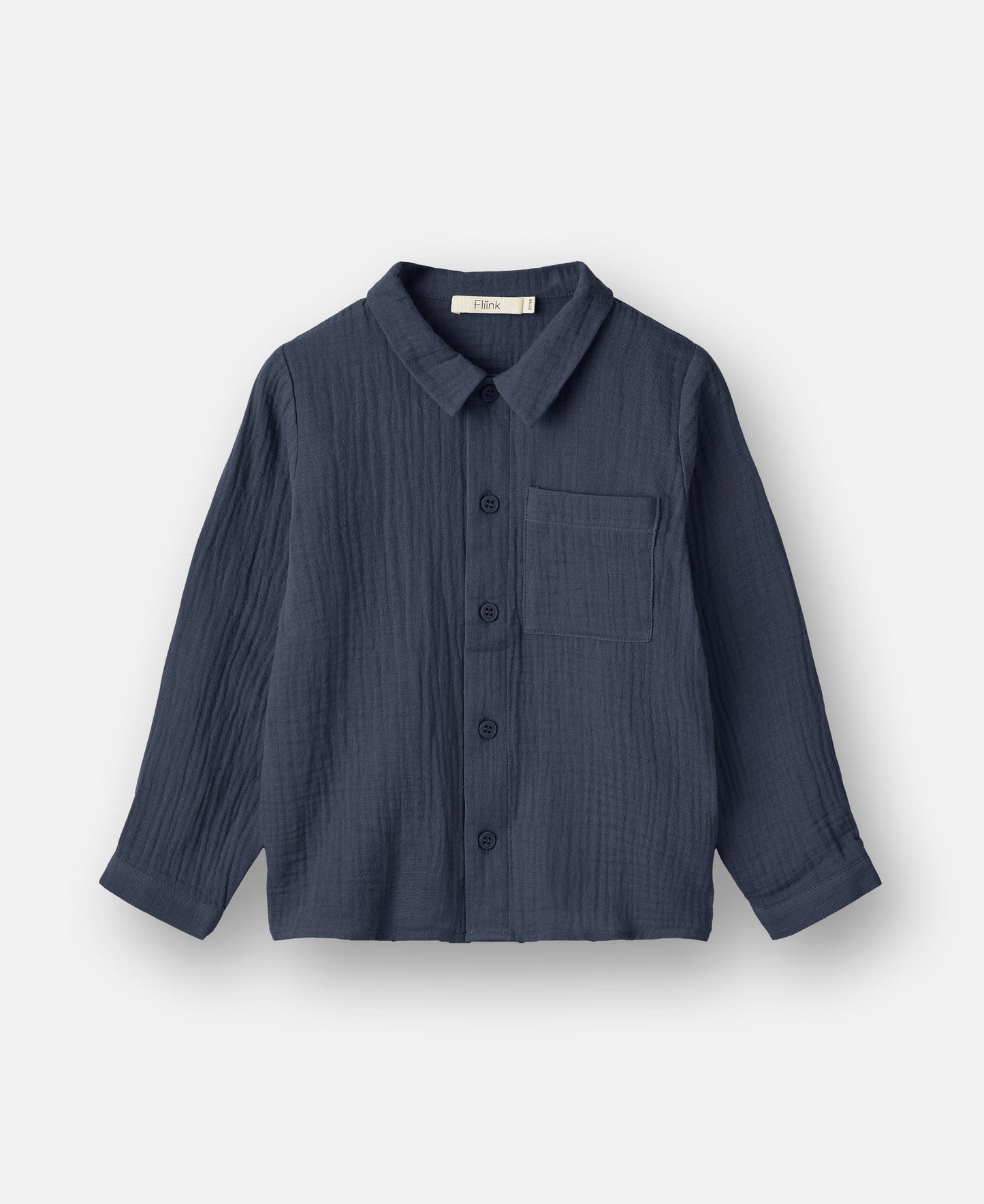FLIINK ELMO LS SHIRT SHIRT INSIGNIA BLUE