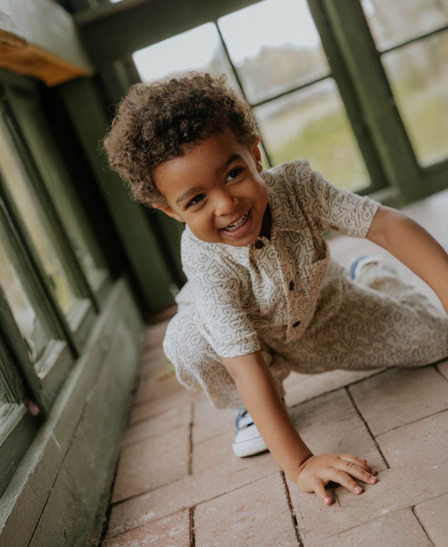 FLIINK ELMO PANT PANT COFFEE BEAN / SANDSHELL